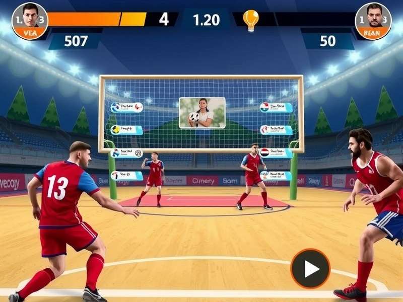 Handball Champion Legend Tournament Scene